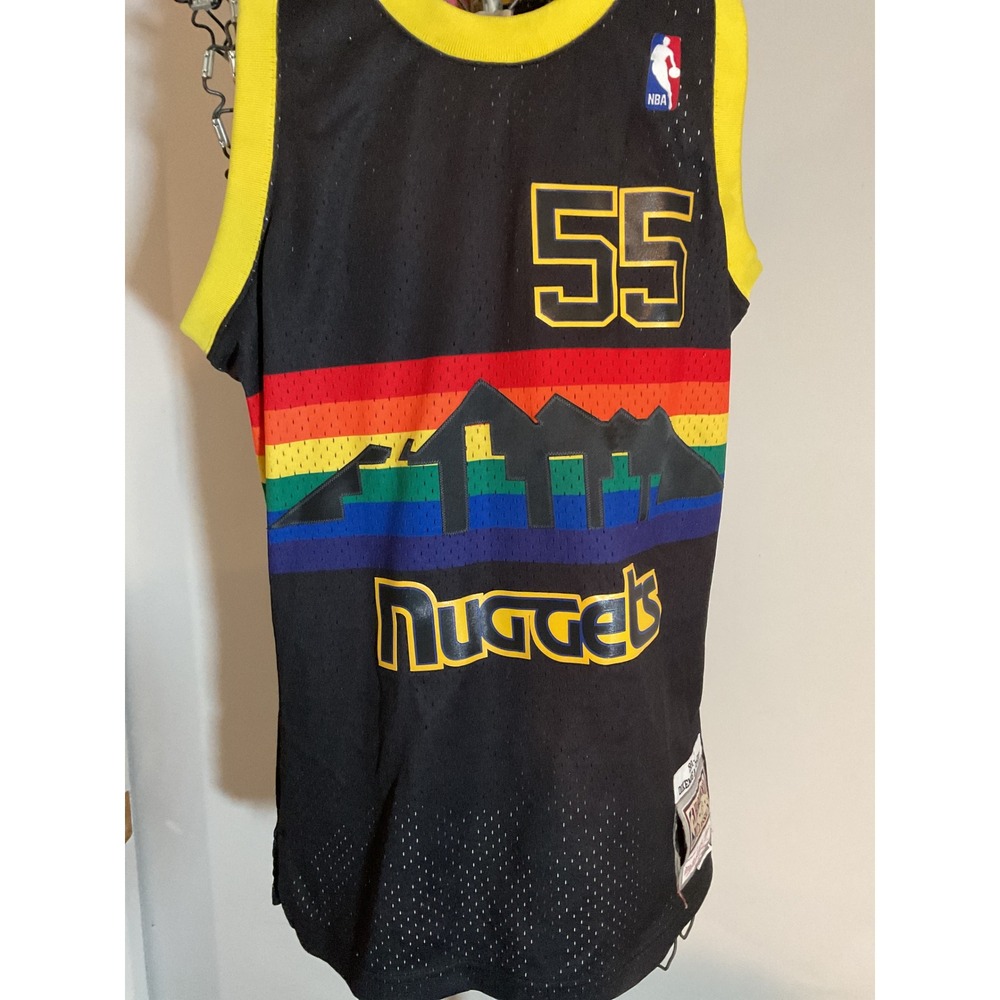 Mitchell & Ness Dikembe Mutombo Denver Nuggets 1991-92 Swingman Jersey‎ Black 55